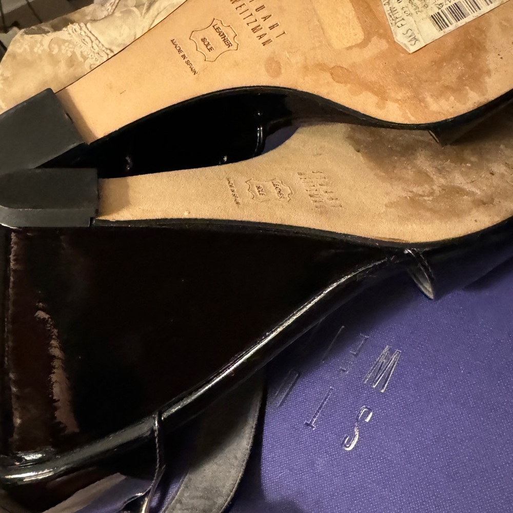 Stuart Weizman Wedge Sandals Size M8.5 - image 8